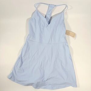 Spiritual Gangster Jet Active Blue Dress Attached Bodysuit Size M